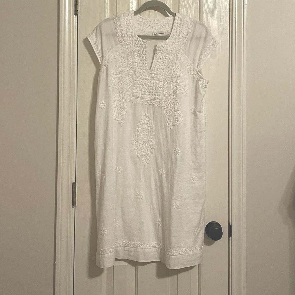 Roberta Roller Rabbit white embroidered dress